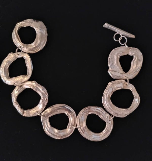 Twirls of kelp bracelet