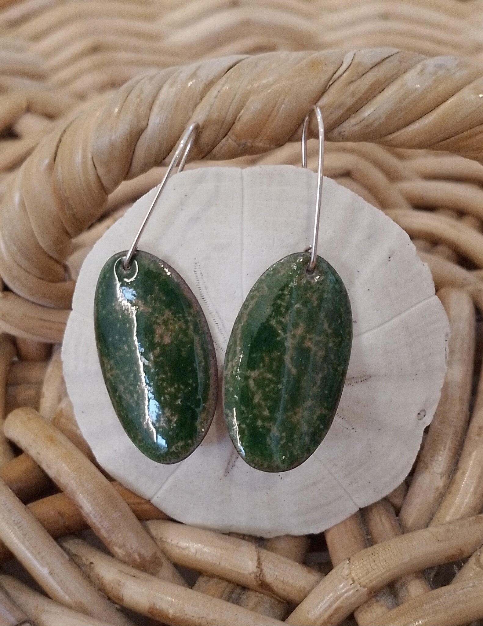 Looks like serpentine earrings