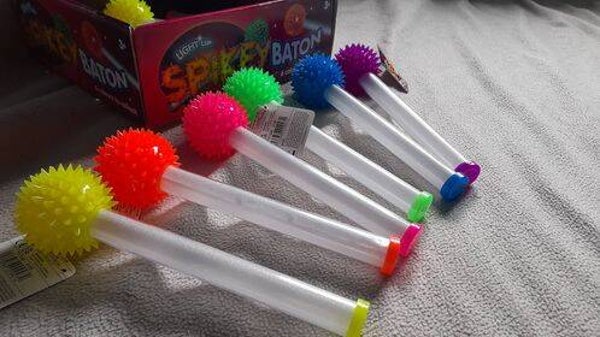 Flashing Spikey Batons