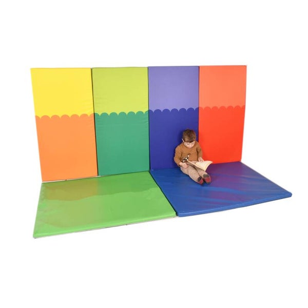 Set of 4 Multi Coloured Wall Pads