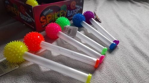 Flashing Spikey Batons