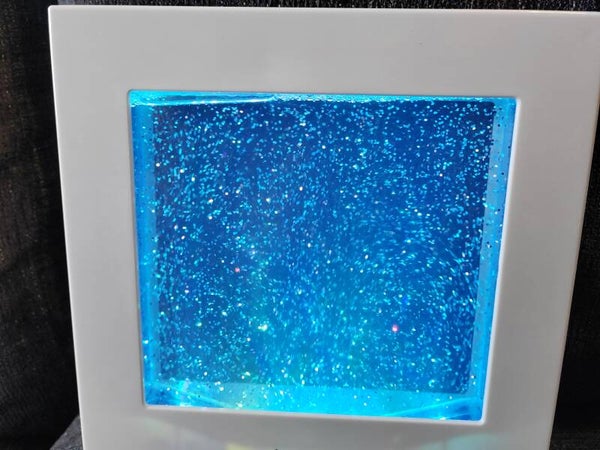 Colour Changing Glitter Square