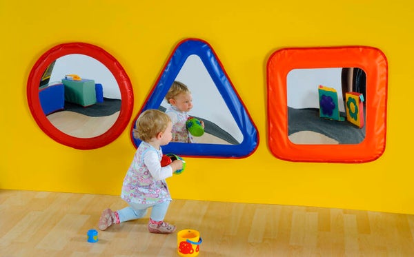 Soft Shapes Padded Sensory Mirrors