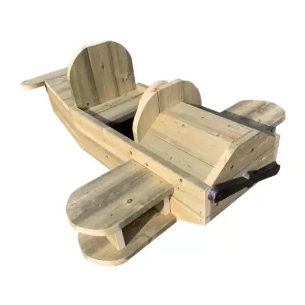 Jumbo Wooden Aeroplane