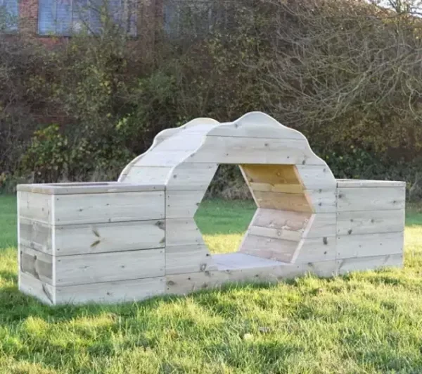 Wooden Adventure Tunnel