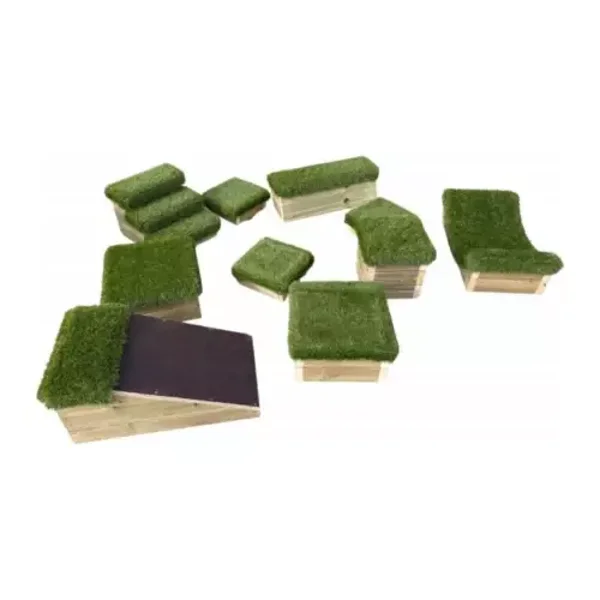 Grass Topped Physical Activity Blocks