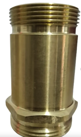 NIPLE CAÑA 1.5" MACHO IPT A 1.5" HEMBRA IPT
