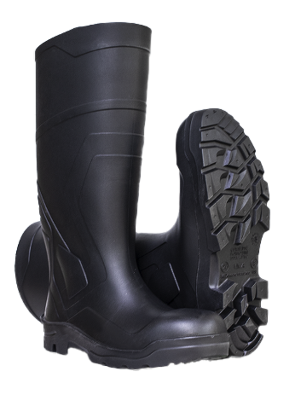 BOTA NEGRA DE PVC T-26