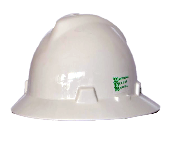CASCO ALA ANCHA BLANCO MSA