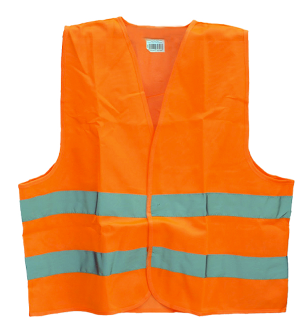 CHALECO ALTA VISIBILIDAD NARANJA