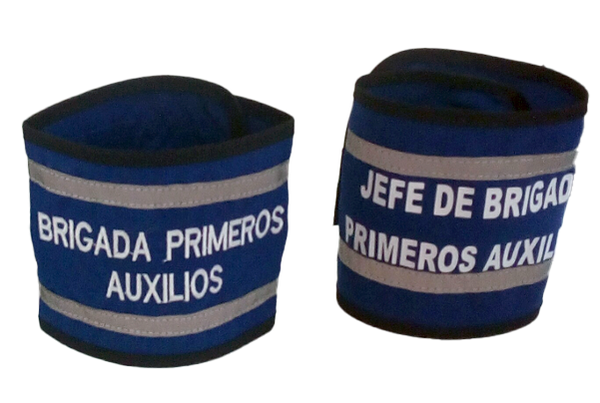 BRAZALETE  BRIGADA PRIMEROS AUXILIOS