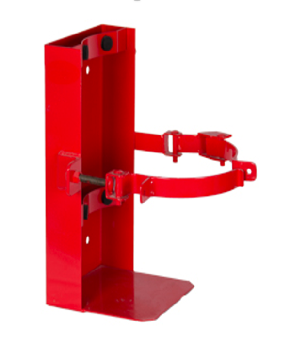 SOPORTE AUTOTANQUE P/cEXTINTOR 4.5 A 6.0 KG