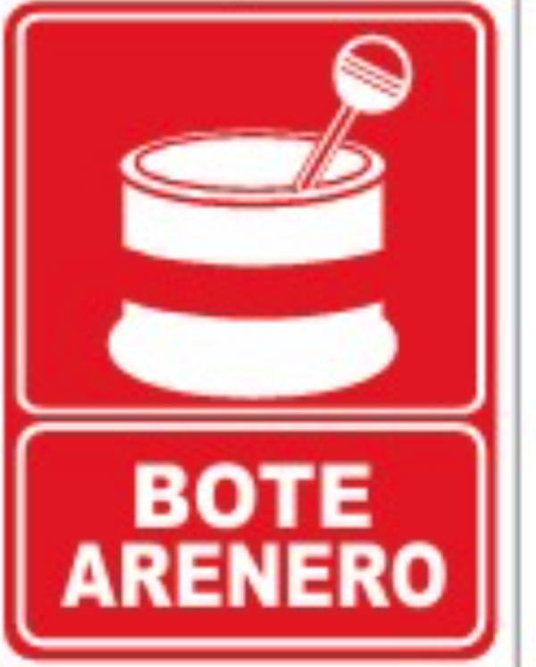 SEÑAL BOTE ARENERO