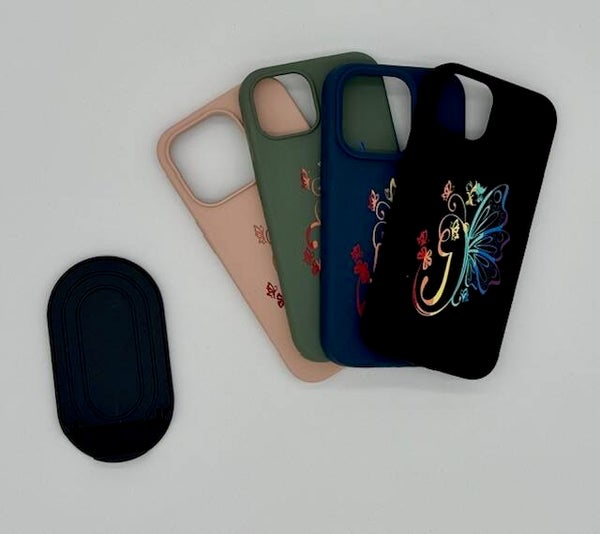 Phone Cases - Rainbow Butterfly Font