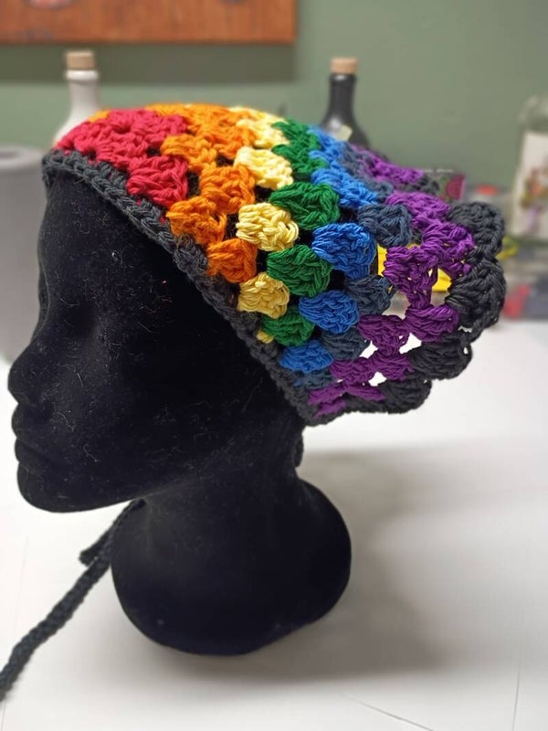 100% Cotton Rainbow Bandana