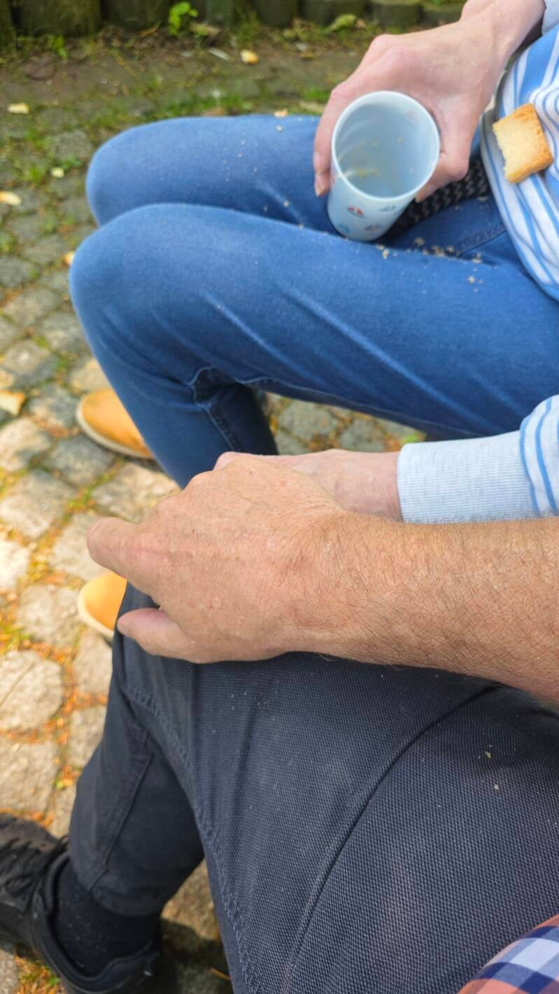 Vertrauten oder krümmel im Leben 