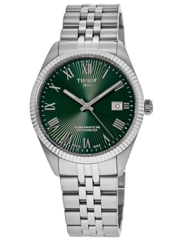 Tissot Ballade Powermatic 80 COSC Green Dial T156.408.11.093.00
