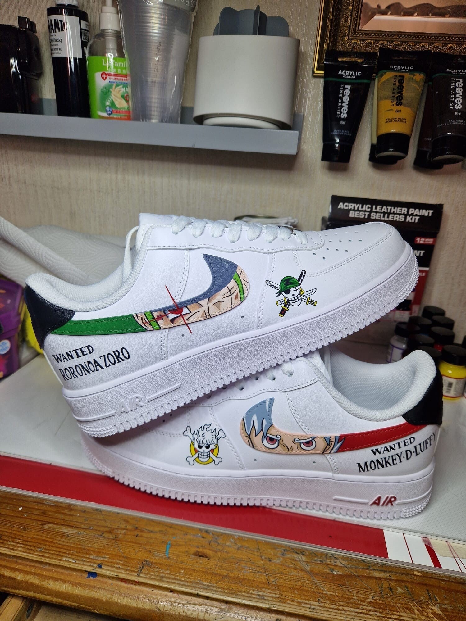 White AF1 - Large Design