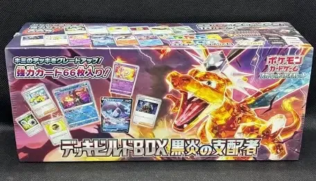 Ruler of the Black Flame Deck Build Box Pokemon Card Japanese Sealed