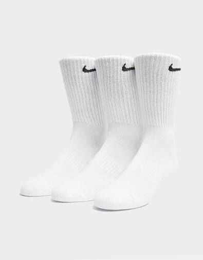 3 Pack Nike Socks (White)