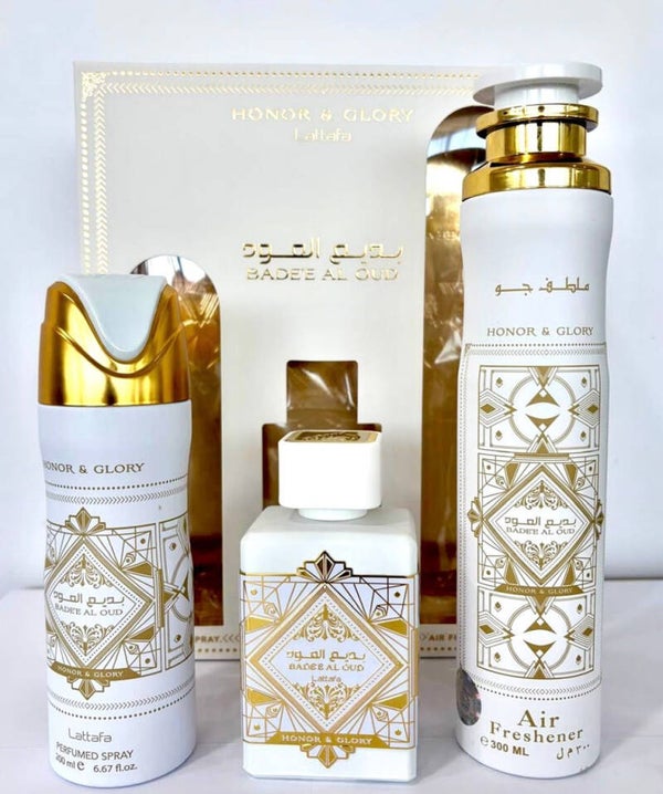 LATTAFA COFANETTO  BADEE WHITE