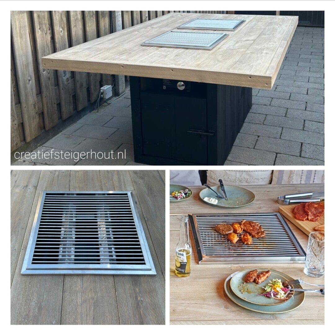 BBQ-tafel Medium gasbarbecue - gasbarbecua