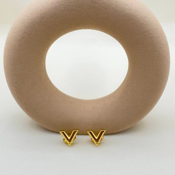 Orecchini LV oro