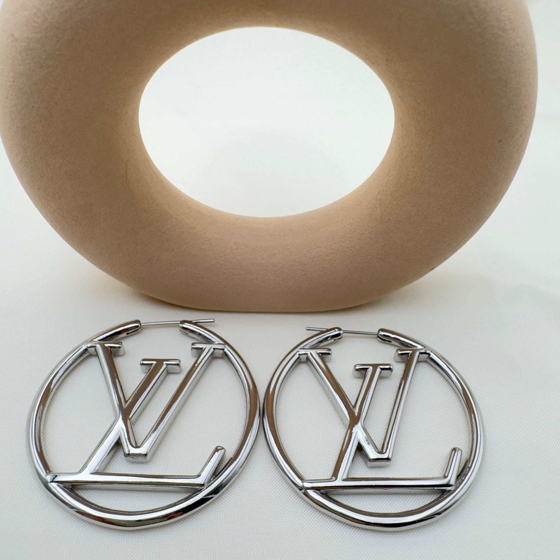 Orecchini Rotondi Maxi - Argento LV