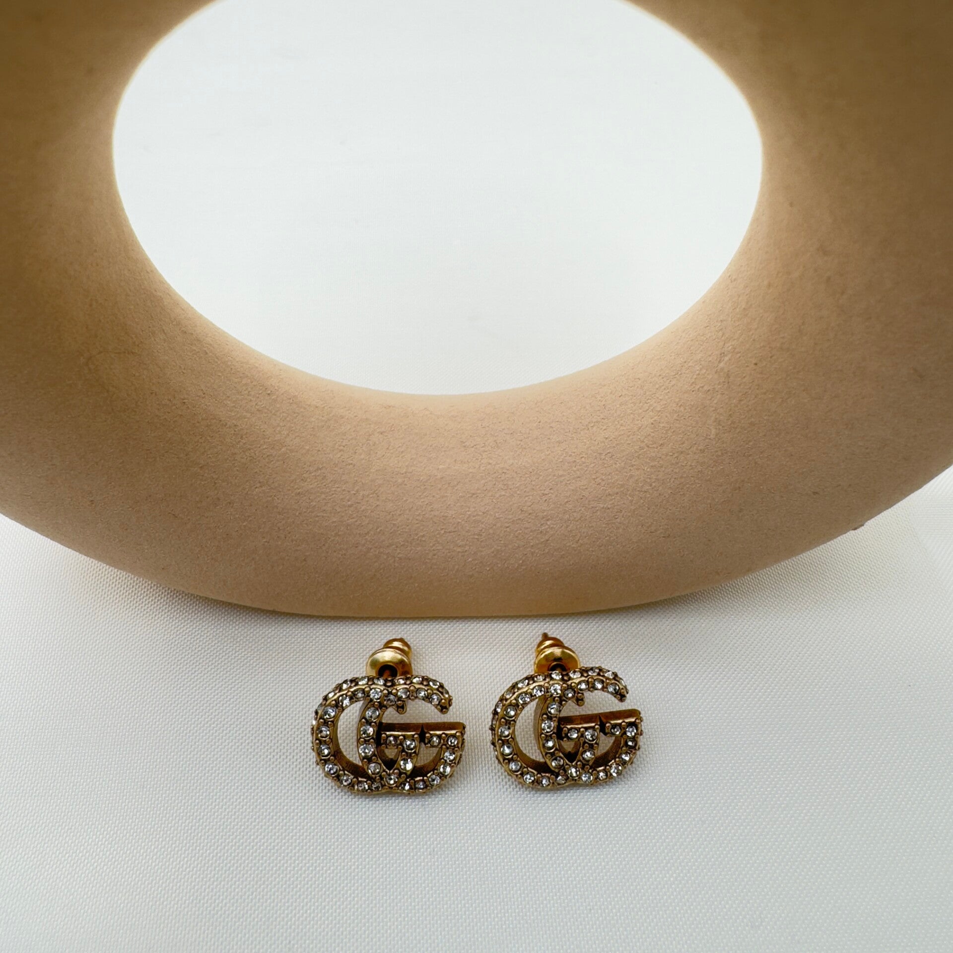 Orecchini Mini Brillanti GG