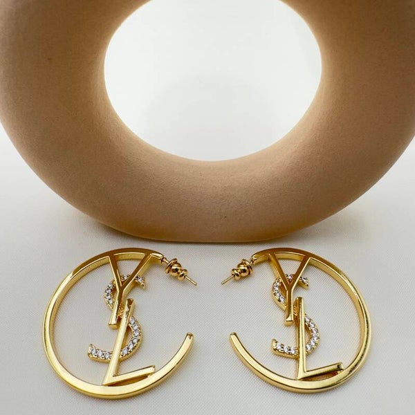 Cerchi Brillantini YSL Oro