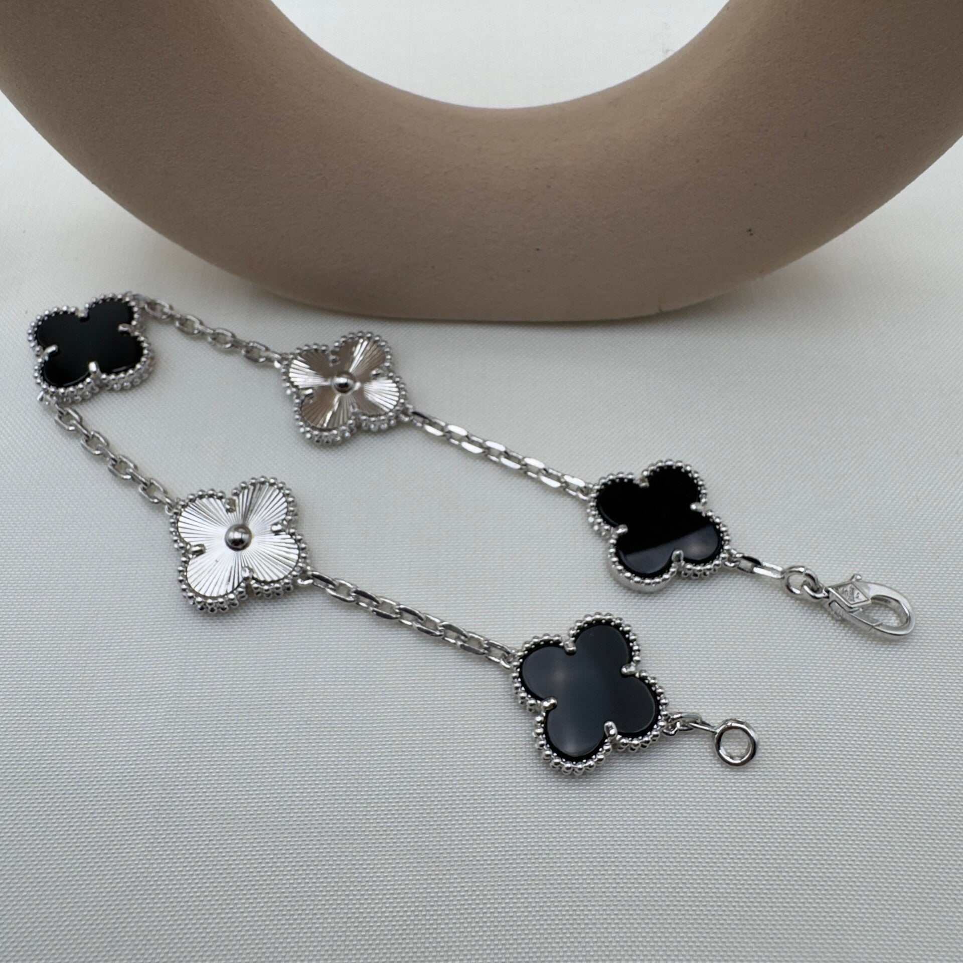 Bracciale VC Nero Argento