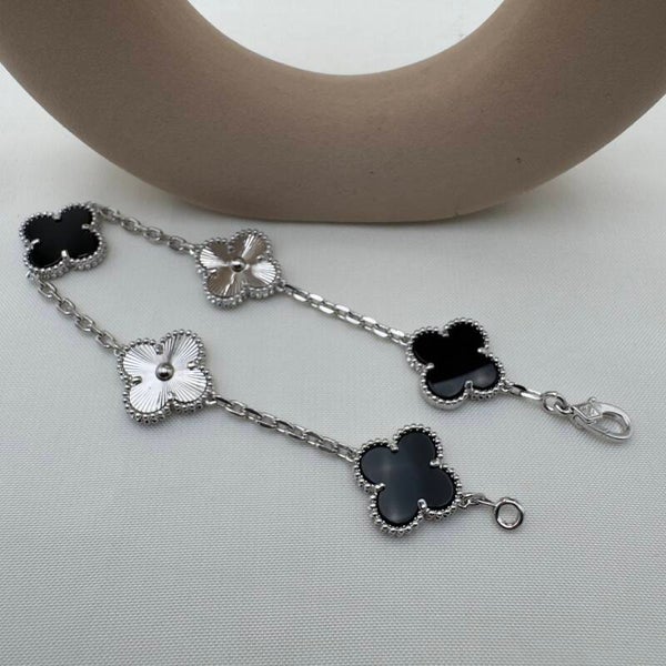 Bracciale VC Nero Argento