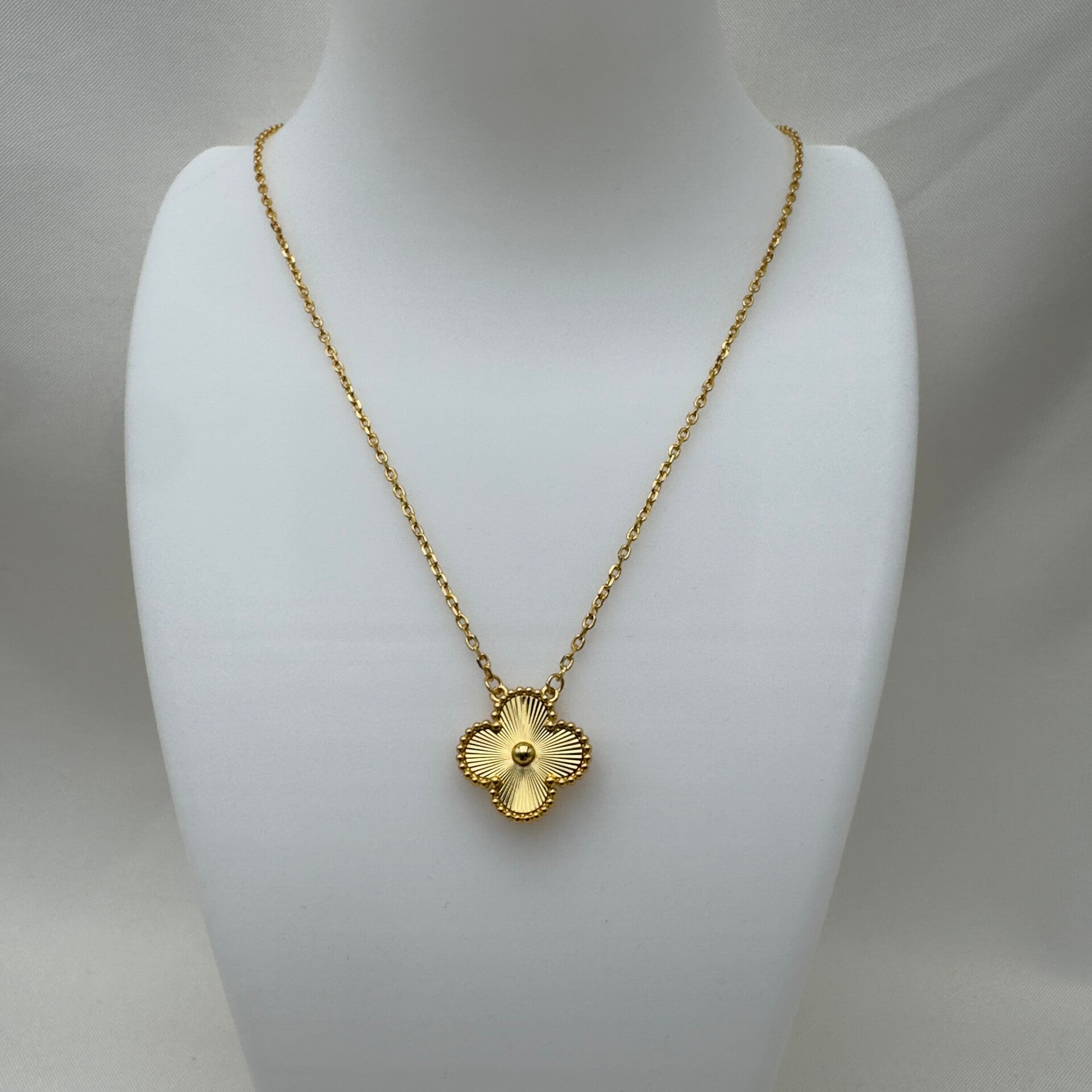 Collana VC Fiore Raggiante Oro