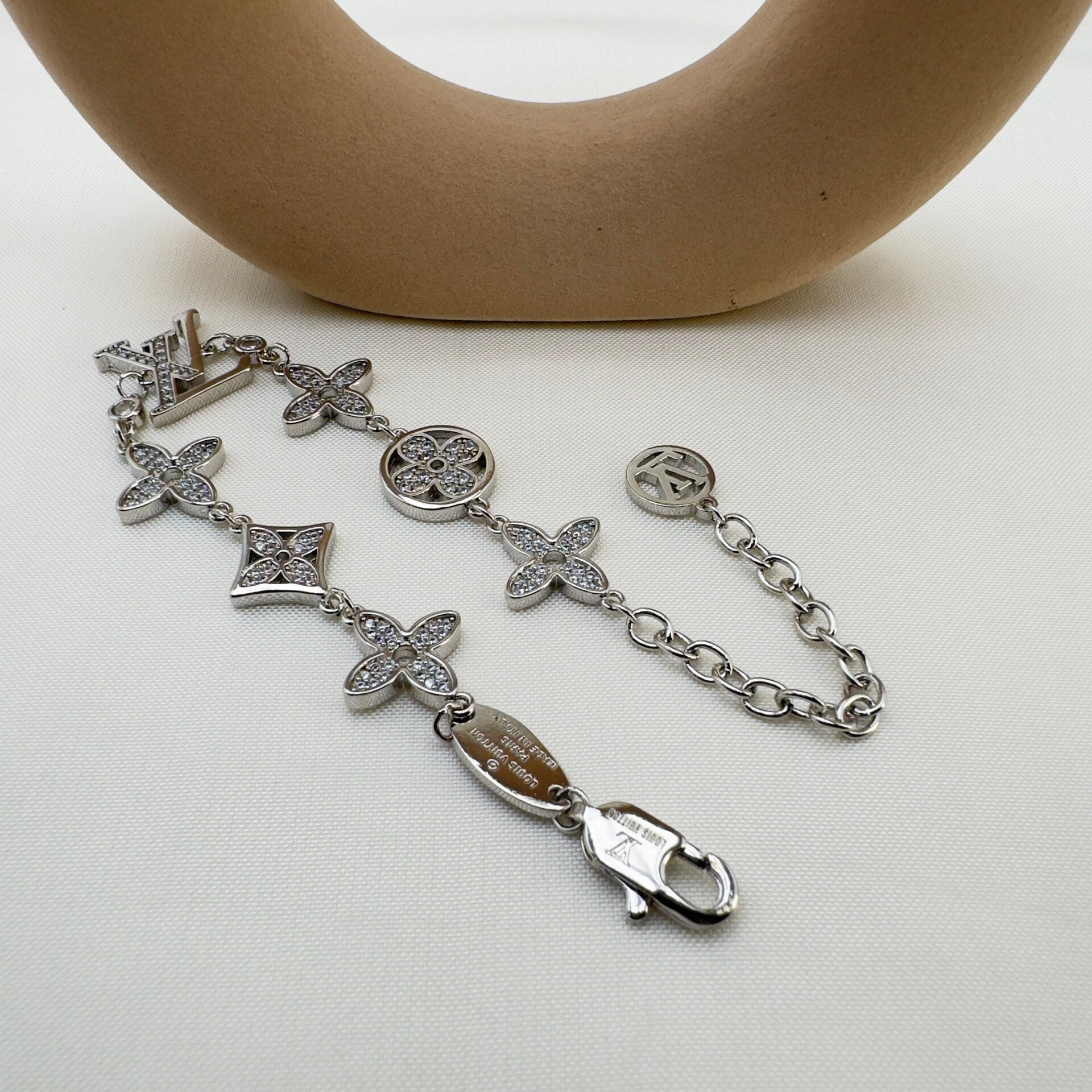 Bracciale Charms LV Argento