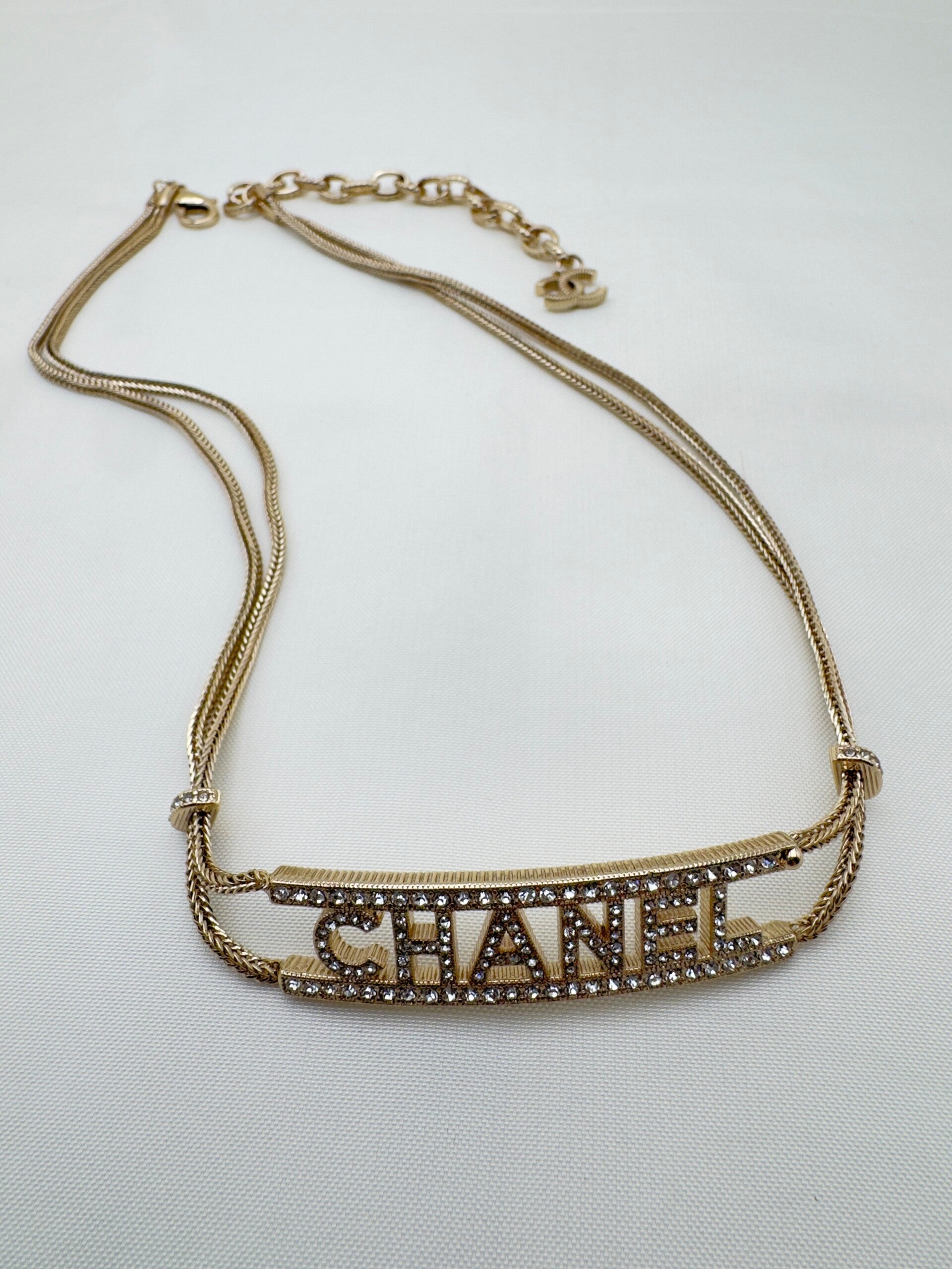 Collana Oro con Strass CC