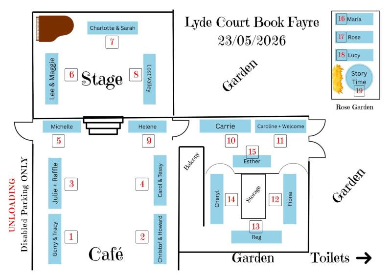 Lyde Court Table Plan