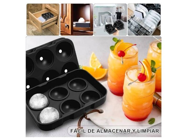 MOLDE CIRCULAR PARA HIELO