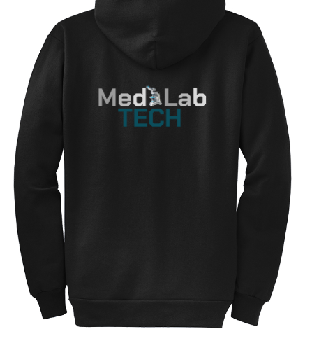 Med Lab-Tech Zip Up Hoodie