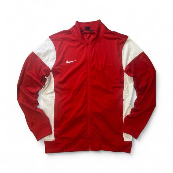 Nike Vintage Jacke (Rot/Weiß) Sportliche Jacke