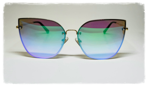 Rosa Mirage - Cat Eye - verspiegeltes Glas
