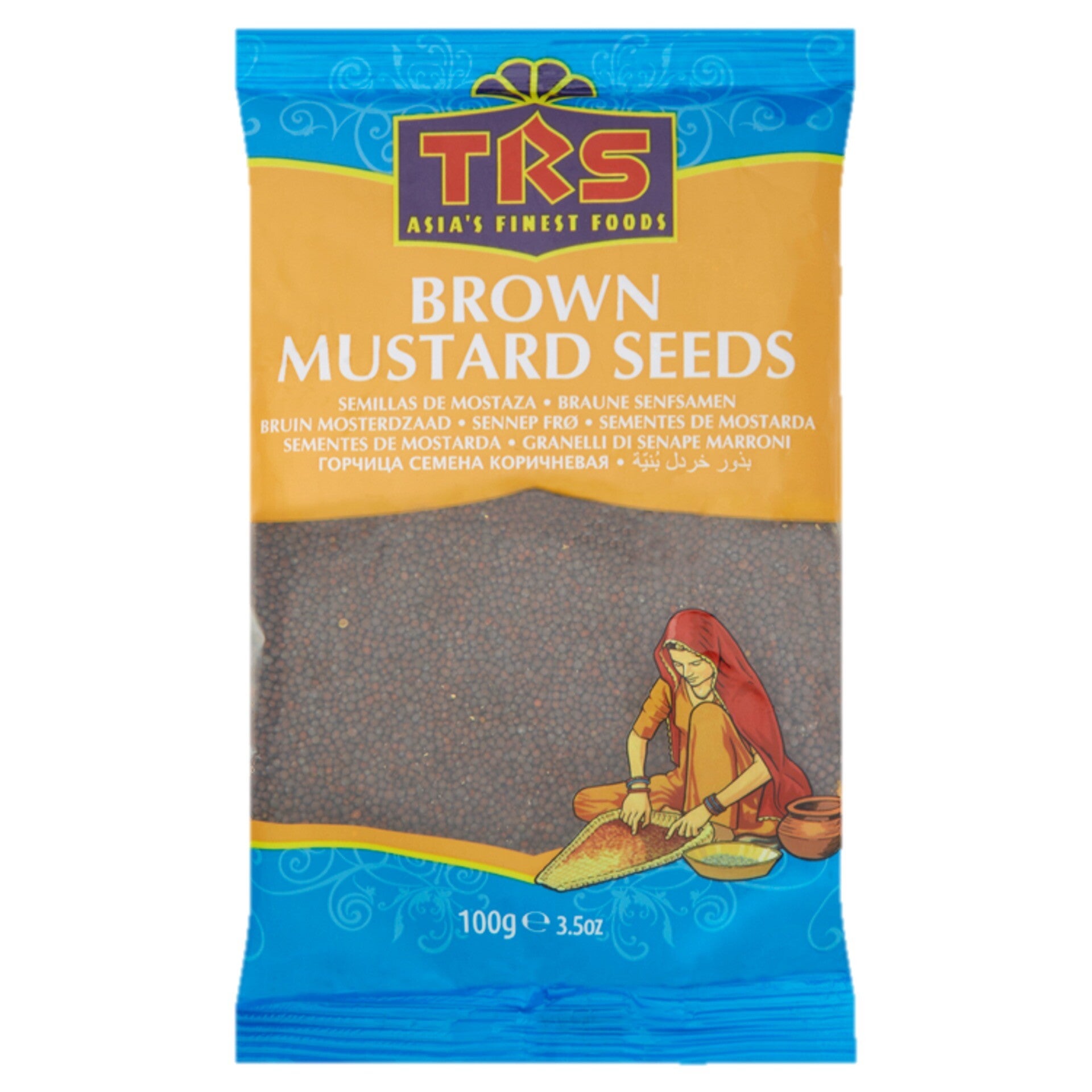 TRS Brown Mustard Seeds 100g