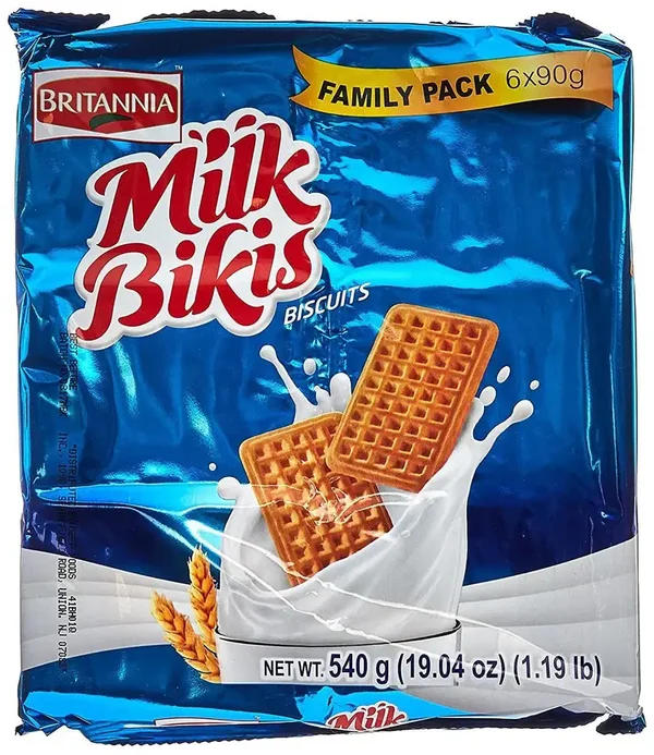 Brittania Milk Bikis Family Pack 540g