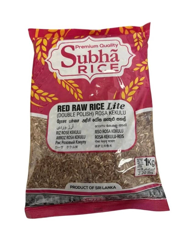Subha Red Raw Rice 1kg