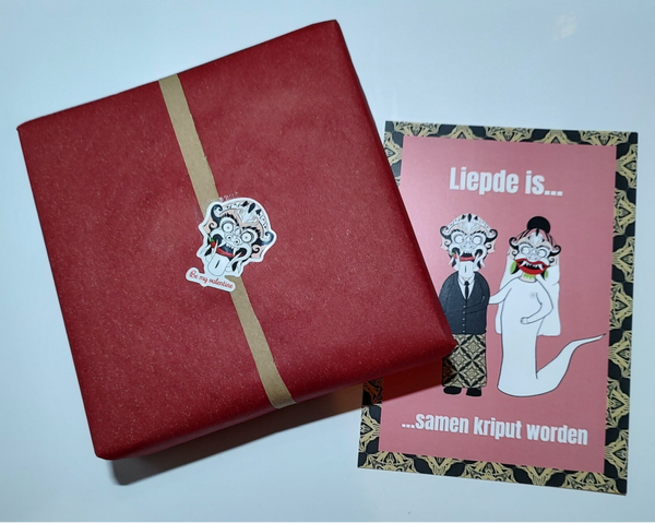 Cadeau verpakking incl. kaart