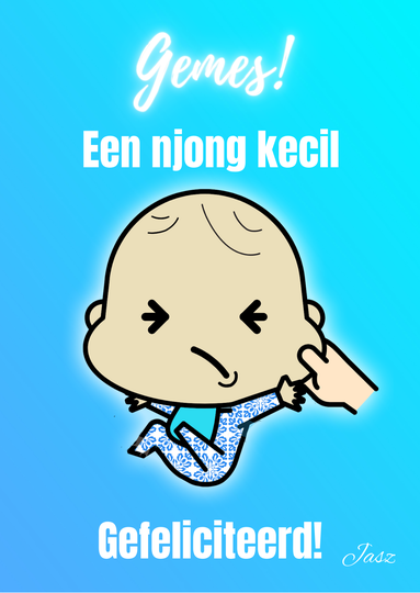 Geboortekaartje "Jongentje"
