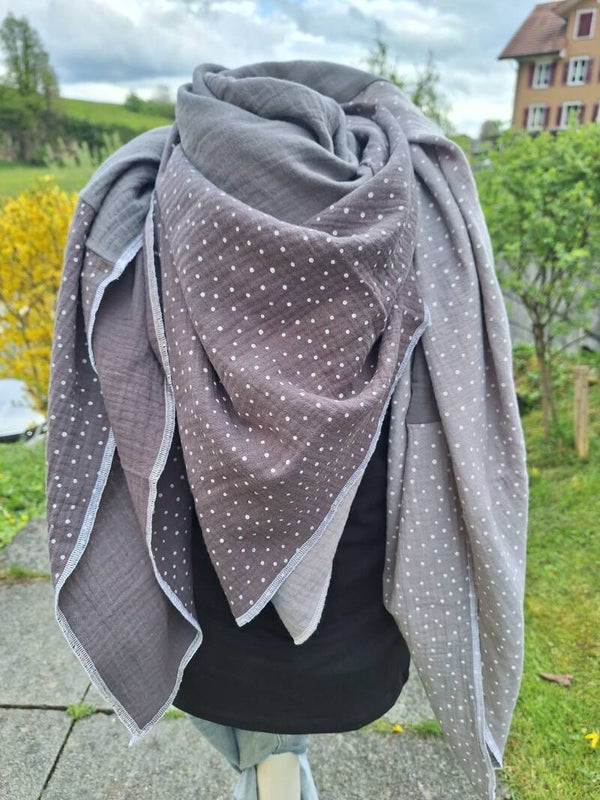 XXL  Musseline Schal