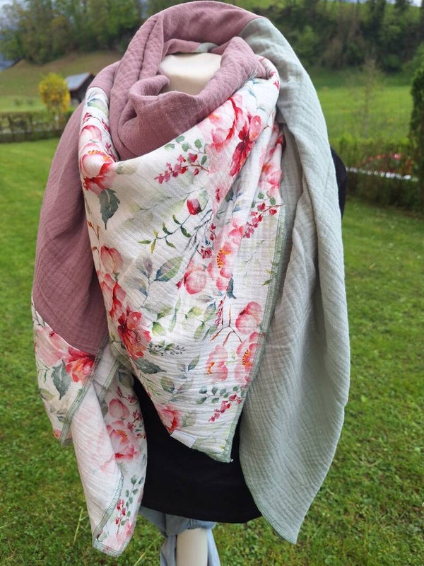 XXL  Musseline Schal