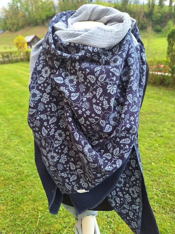 XXL  Musseline Schal