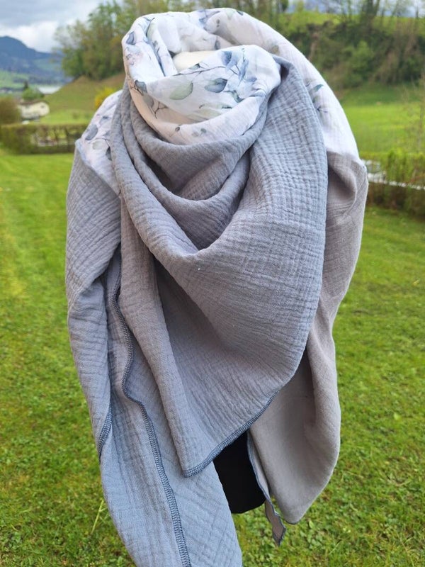 XXL  Musseline Schal