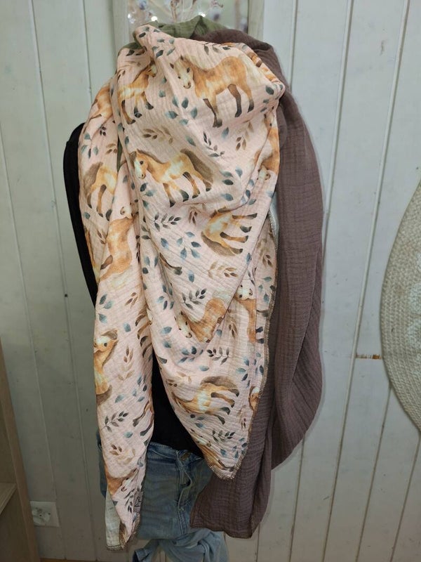 XXL  Musseline Schal